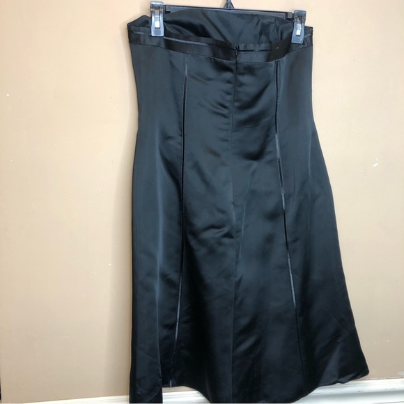 Ann Taylor Black Strapless Dress Size 8p Petite NWT - Picture 2 of 5